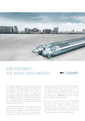 Punte di perforazione terreno TRACTO-Technik Grundomat 130 P