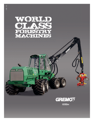 Harvester forestali Gremo 1050 H