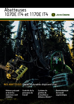 Harvester forestali John Deere 1170 E IT4