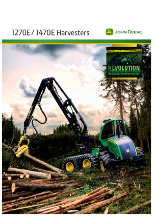 Harvester forestali John Deere 1270 E