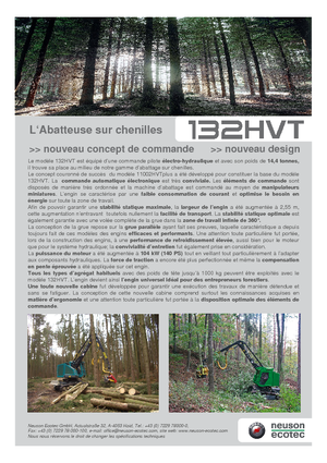 Harvester forestali MHT 132 HVT