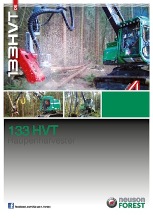 Harvester forestali Neuson Forest 133HVT