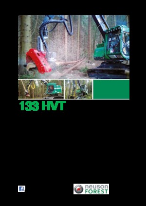 Harvester forestali Neuson Forest 133HVT