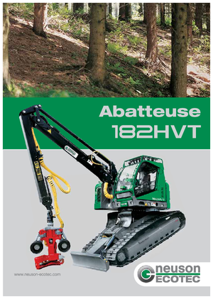 Harvester forestali Neuson-Ecotec 182 HVT