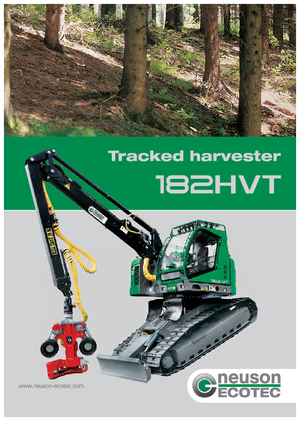 Harvester forestali Neuson-Ecotec 182 HVT