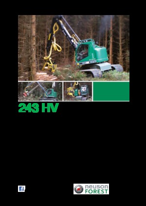Harvester forestali Neuson Forest 243HV