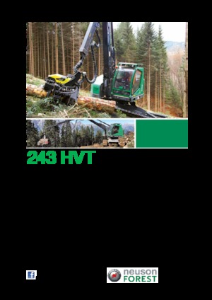 Harvester forestali Neuson Forest 243HVT