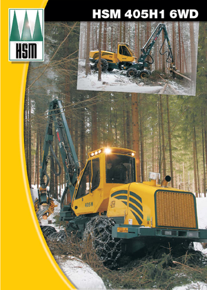 Harvester forestali HSM 405 H1 6WD