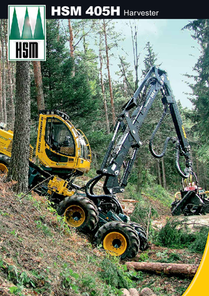 Harvester forestali HSM 405 H1 8WD