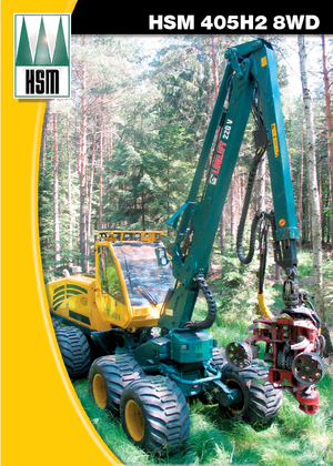 Harvester forestali HSM 405 H2 L 8WD