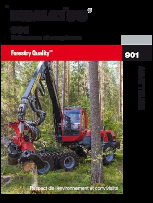 Harvester forestali Komatsu 901