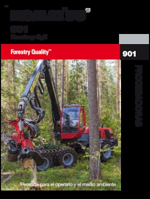 Harvester forestali Komatsu 901