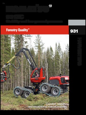 Harvester forestali Komatsu 931XC