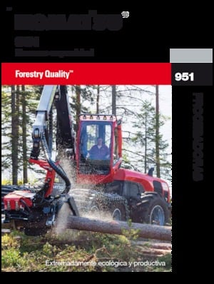 Harvester forestali Komatsu 951