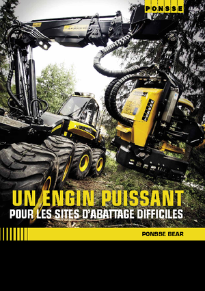 Harvester forestali Ponsse Bear