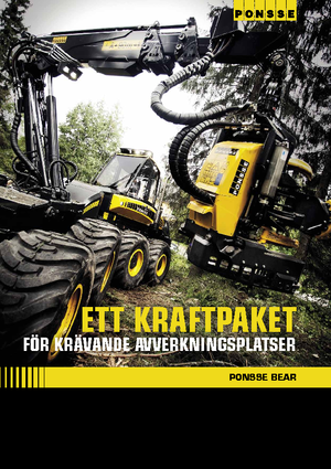 Harvester forestali Ponsse Bear