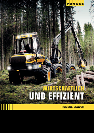 Harvester forestali Ponsse Beaver