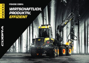 Harvester forestali Ponsse Cobra