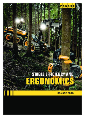 Harvester forestali Ponsse Ergo