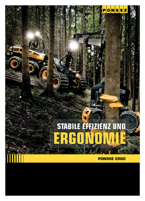 Harvester forestali Ponsse Ergo