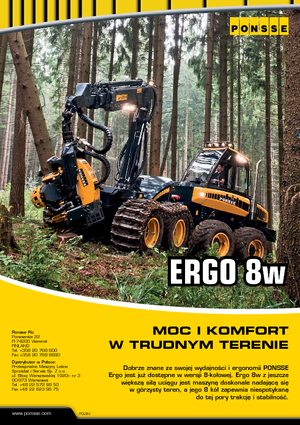 Harvester forestali Ponsse Ergo