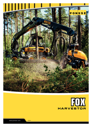 Harvester forestali Ponsse Fox