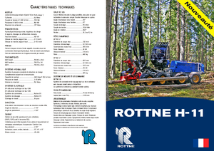 Harvester forestali Rottne H 11