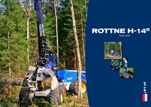 Harvester forestali Rottne H 14 B