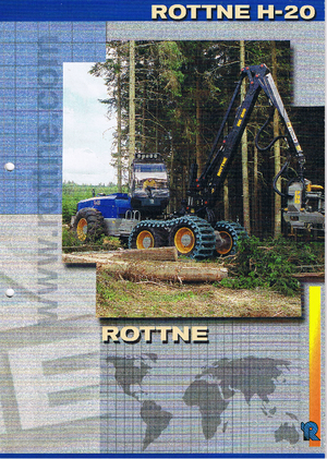Harvester forestali Rottne H 20