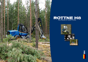 Harvester forestali Rottne H 8 B