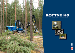 Harvester forestali Rottne H 8 B