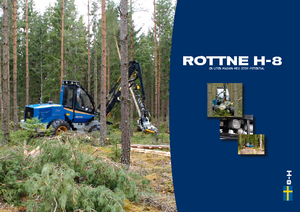 Harvester forestali Rottne H 8 B