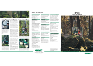 Harvester forestali Gremo HPV R
