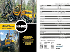 Harvester forestali Sampo Rosenlew HR46x