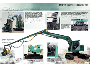 Harvester forestali Impex Königstiger T 25