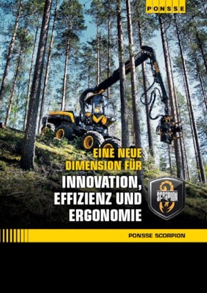 Harvester forestali Ponsse Scorpion