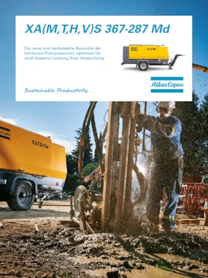 Compressori Protatili - Diesel, Elettrici, Benzina Atlas Copco XAMS 367 MD