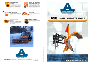 Spazzaneve per autstrada Assaloni A 90.40*