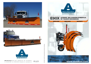 Spazzaneve per autstrada Assaloni E 90 X 40/66