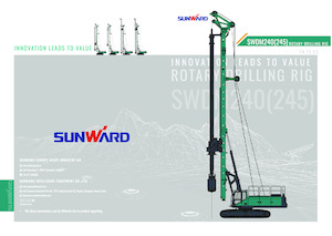 Macchine per la perforazione direzionale Sunward SWDM245