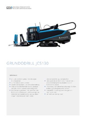 Macchine per la perforazione direzionale TRACTO-Technik Grundodrill JCS 130