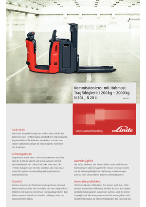 Commissionatori Linde N20L-i