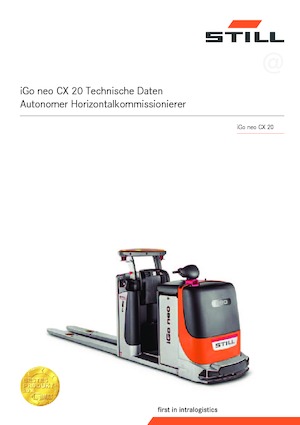 Commissionatori Still iGo neo CX 20