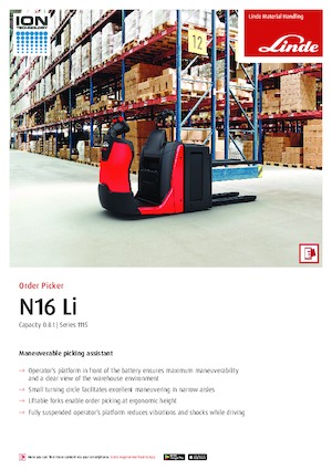 Commissionatori Linde N16Li