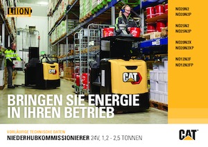Commissionatori Caterpillar NO20N2XP