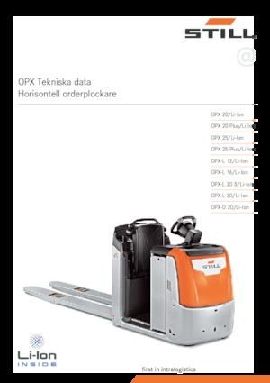 Commissionatori Still OPX 25