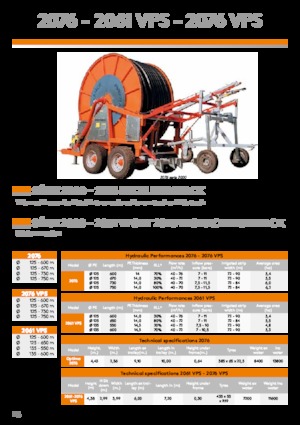 Avvolgitubo IRRIFRANCE 2061 135/550