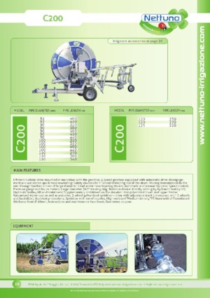 Avvolgitubo Nettuno C200 125/220