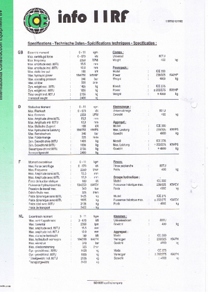 Aghi Vibranti ICE 11 RF
