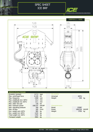 Aghi Vibranti ICE 8 RF